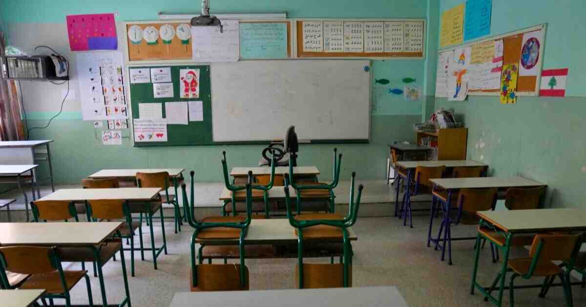 School closures in Beirut.