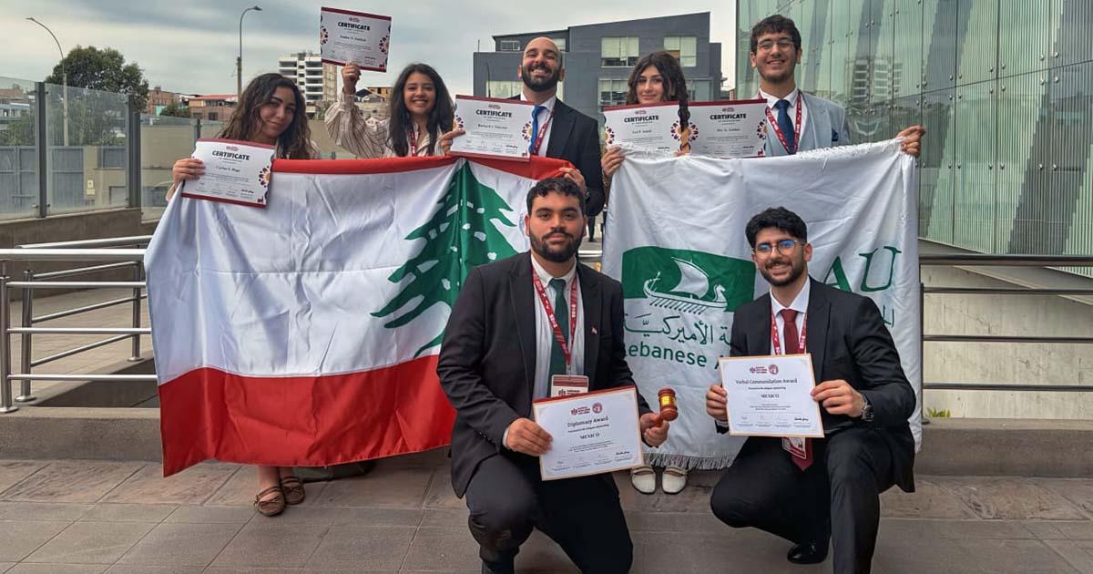 LAU students uphold Lebanon’s image abroad by winning Harvard Model United Nations 2026 awards LAU students uphold Lebanon’s image abroad by winning Harvard Model United Nations 2026 awards