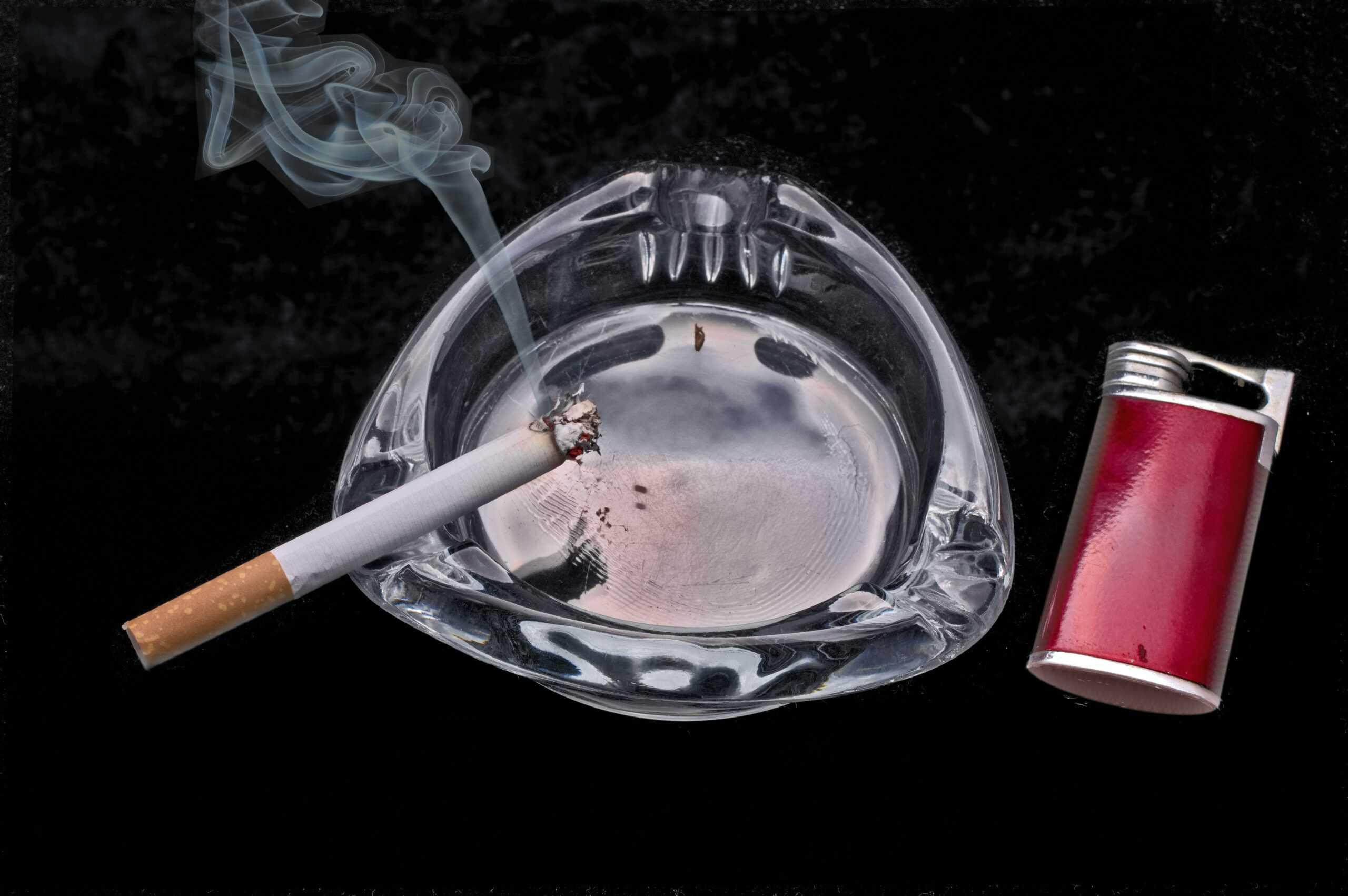 Thirdhand smoke is the chemical residue left behind after secondhand tobacco smoke disappears from the air. Thirdhand smoke is the chemical residue left behind after secondhand tobacco smoke disappears from the air.