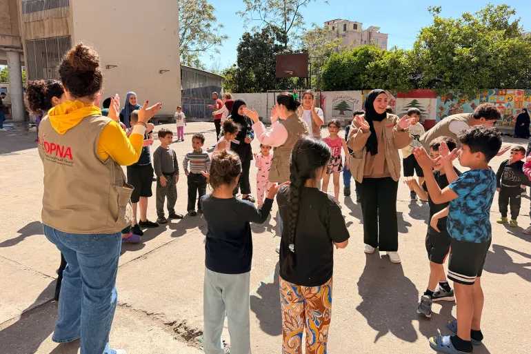 Activities that help children reduce anxiety and stress (Al Jazeera)