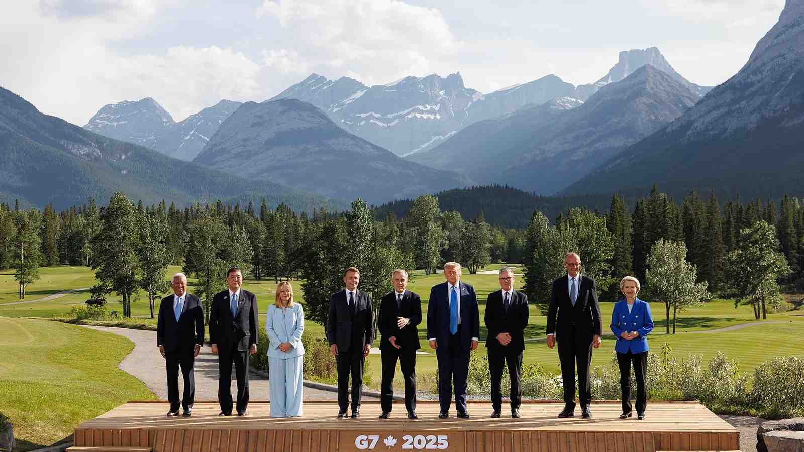 The G7 is composed of seven major advanced economies: Canada, France, Germany, Italy, Japan, the United Kingdom, and the United States, with the European Union also participating in discussions.