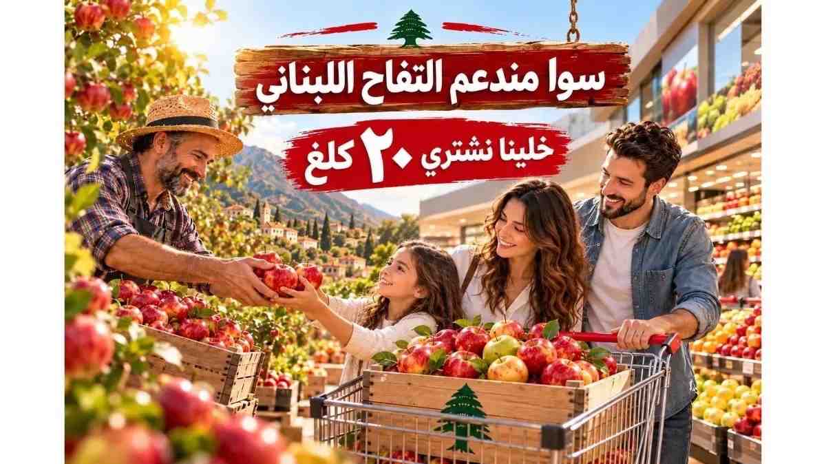 Lebanon’s Ministry of Agriculture has launched a national campaign encouraging households, businesses, municipalities and civil society organizations to purchase Lebanese apples.