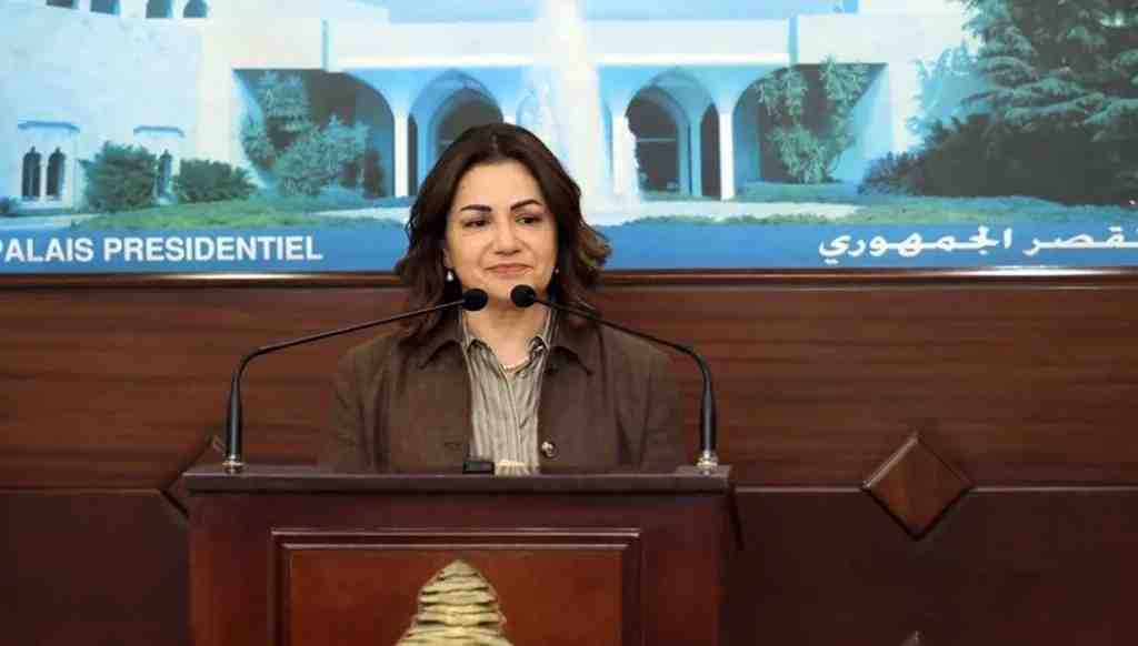 Minister Al-Sayed speaking after the conclusion of a visit by António Guterres.