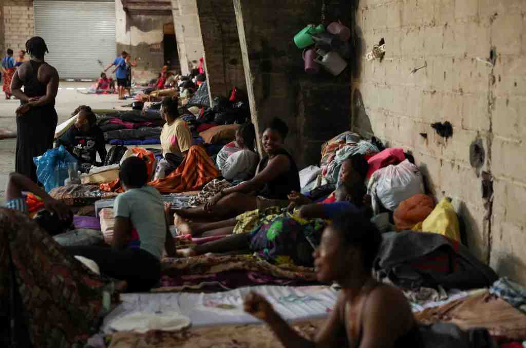 More than 2,000 migrants are currently staying in known informal collective sites, many of which are coordinated by migrant-led community groups. (Credit: Asfari Institute)