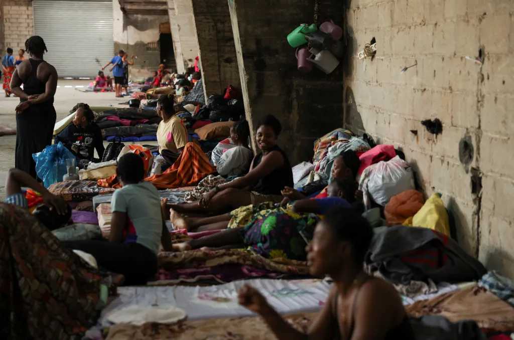 More than 2,000 migrants are currently staying in known informal collective sites, many of which are coordinated by migrant-led community groups. (Credit: Asfari Institute)