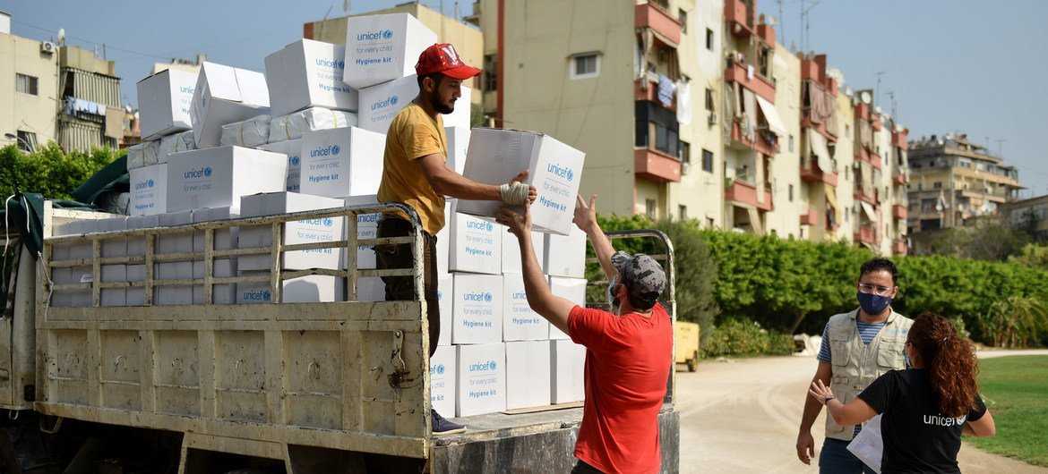 Aid delivery in Lebanon amid growing need