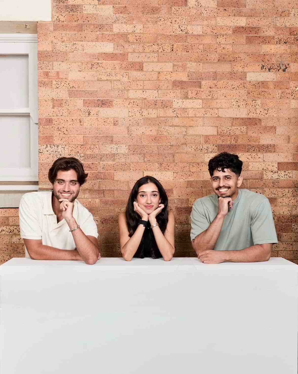 The team behind the startup Bounty: Shivam Patel, Aashna Doshi, and Rayan Dabbagh.(Image Credit: Rayan Dabbagh/ Bounty)