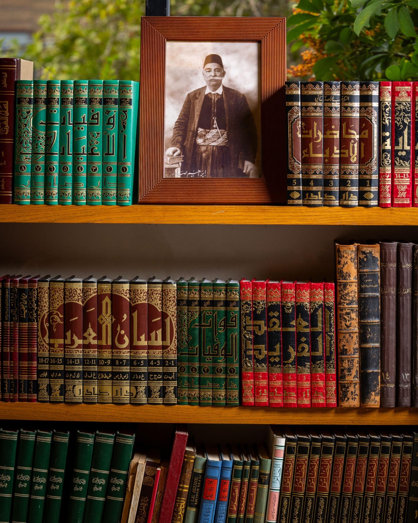 A collection of renowed Arabic literary publications in Dar Sader. (Image credit: Dar Sader on Instagram) A collection of renowed Arabic literary publications in Dar Sader. (Image credit: Dar Sader on Instagram)