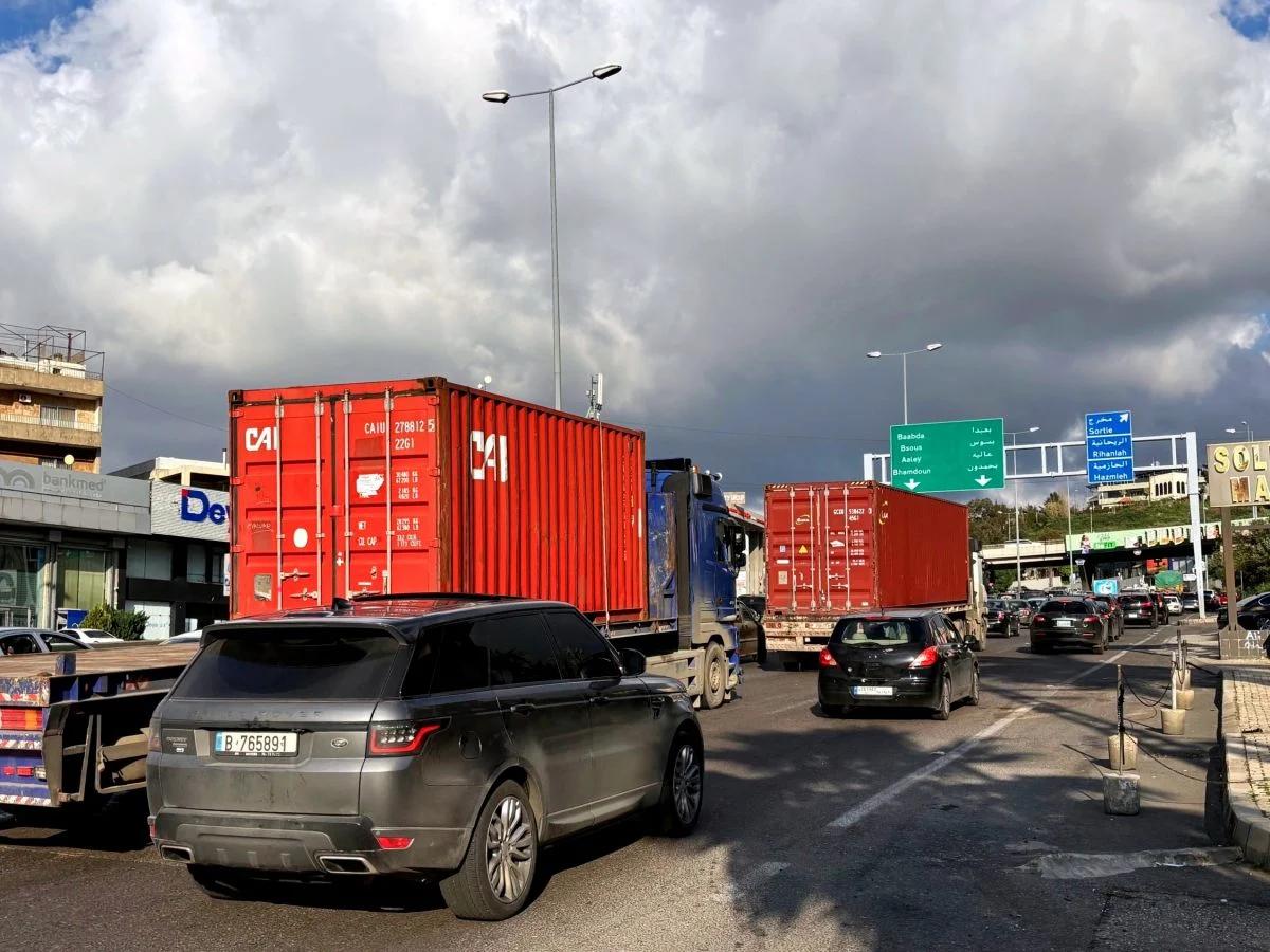 Vehicles leaving the capital in large numbers on April 8, 2026, as Israel carried out around 100 strikes across the country without warning. (Image Credit: Philippe Hage Boutros/L’Orient-Le Jour) Vehicles leaving the capital in large numbers on April 8, 2026, as Israel carried out around 100 strikes across the country without warning. (Image Credit: Philippe Hage Boutros/L’Orient-Le Jour)