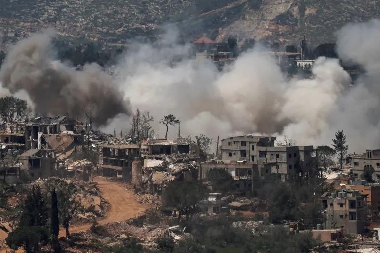 Attacks on residential areas in South Lebanon. (Image Credit: Al Jazeera) Attacks on residential areas in South Lebanon. (Image Credit: Al Jazeera)