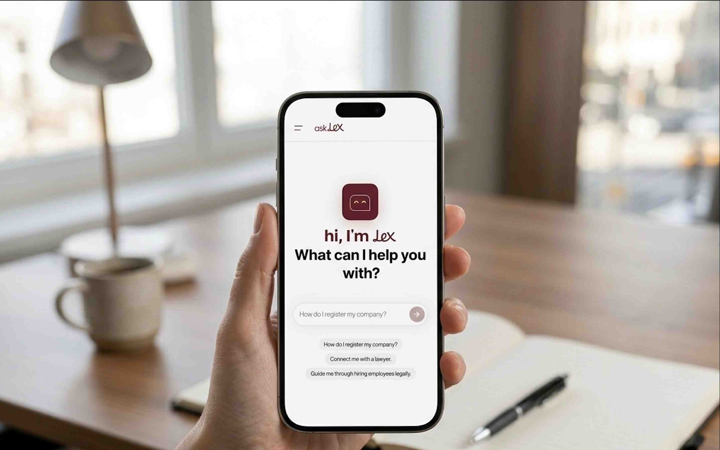 askLex, a new AI-powered legal platform founded by lawyer and entrepreneur May El Hachem.