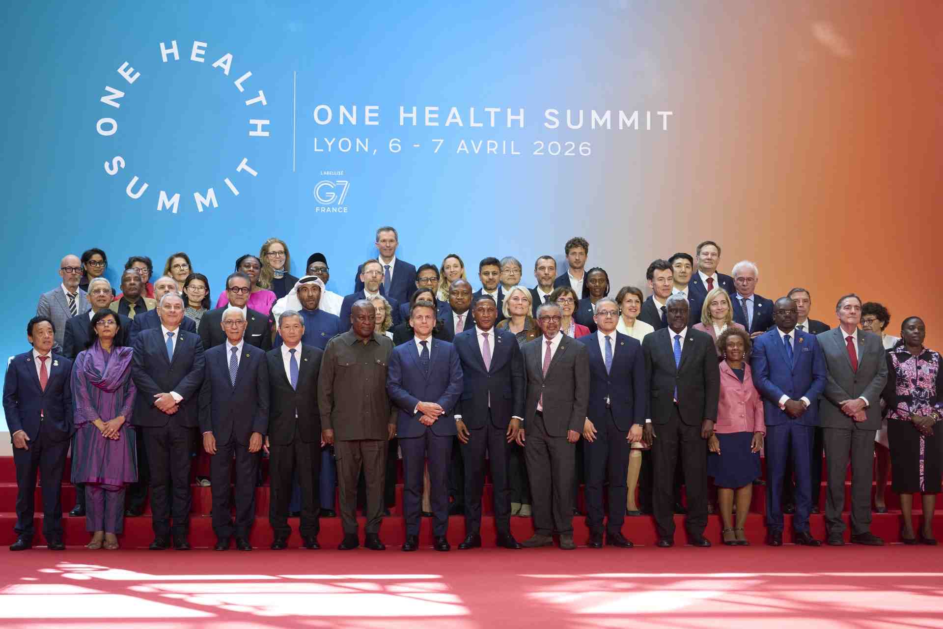 One Health Summit in Lyon, France on April 7, 2026.