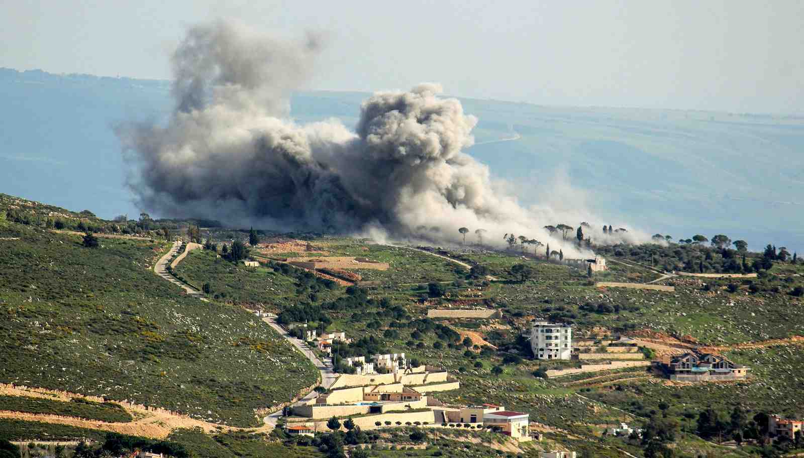 An Israeli airstrike targeted southern Lebanon