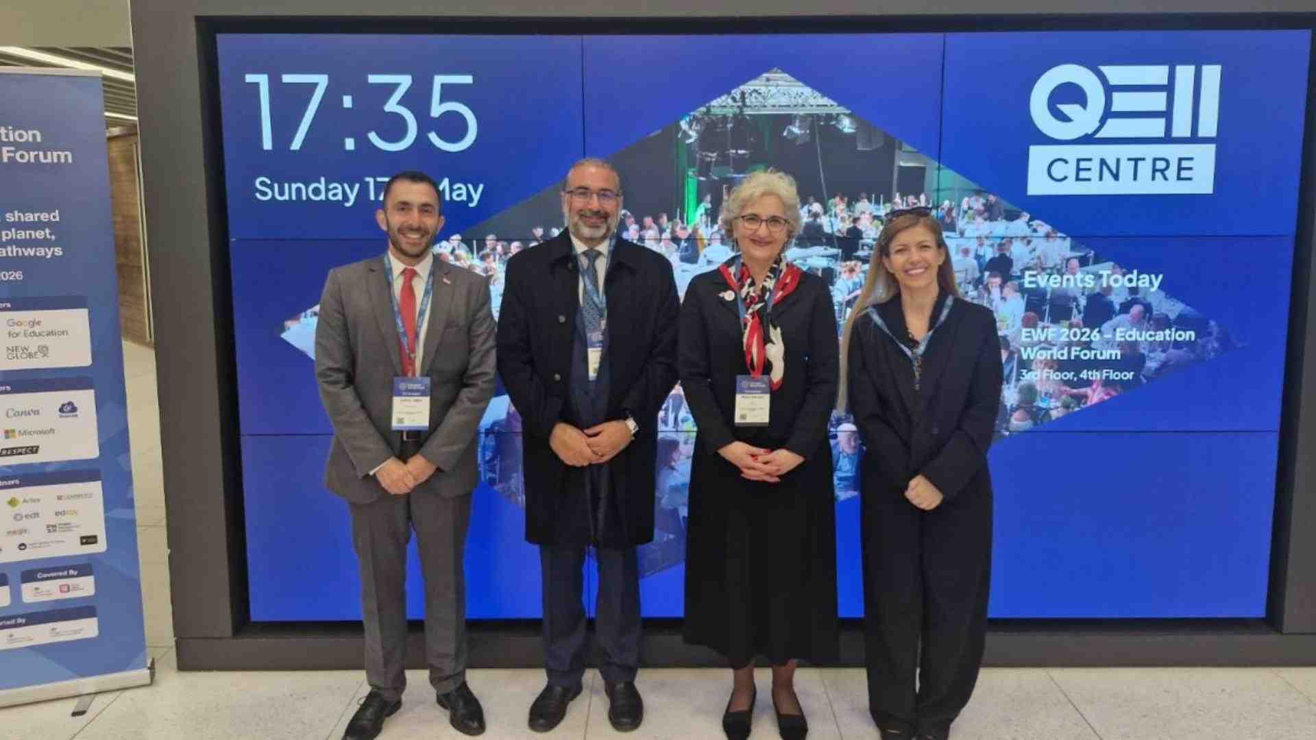 Lebanese Education Minister Dr. Rima Karami took part in the global “Innovation and Collaboration in Education” forum held in London.