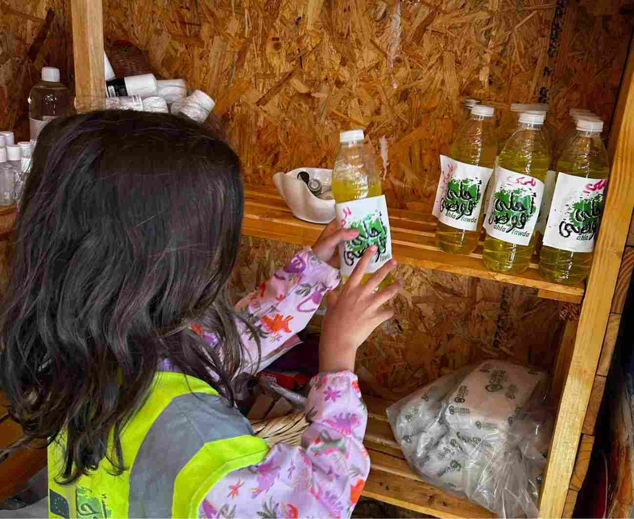 "Ahla Fawda's" EcoHub has been transformed to a relief kitchen for displaced families.