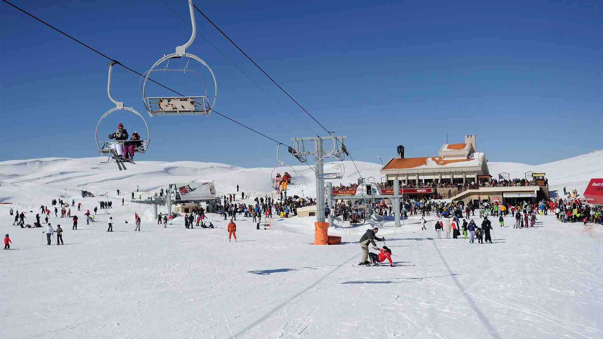 Faraya ski resort.