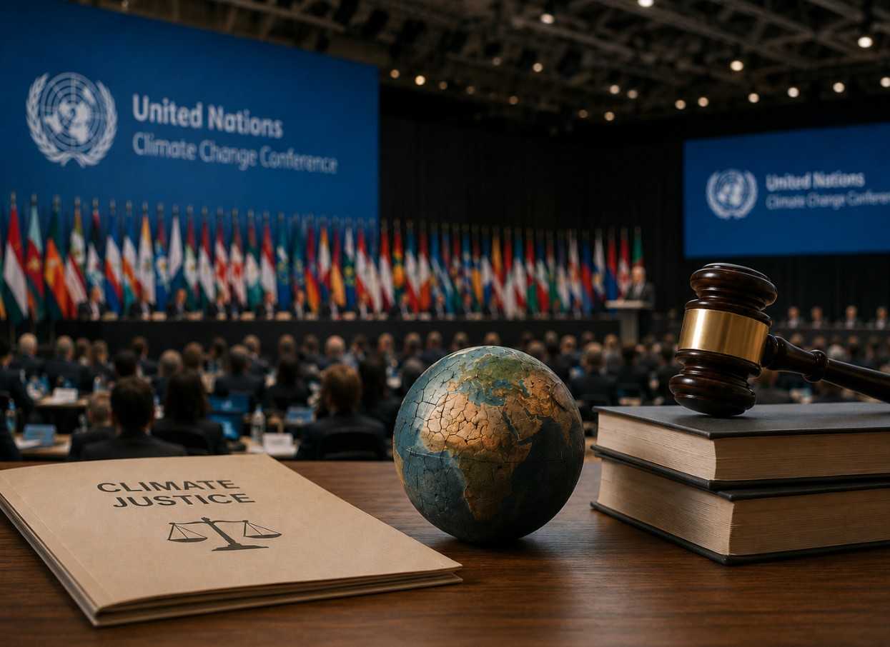 The climate crisis has reached courtrooms, not only conference halls.