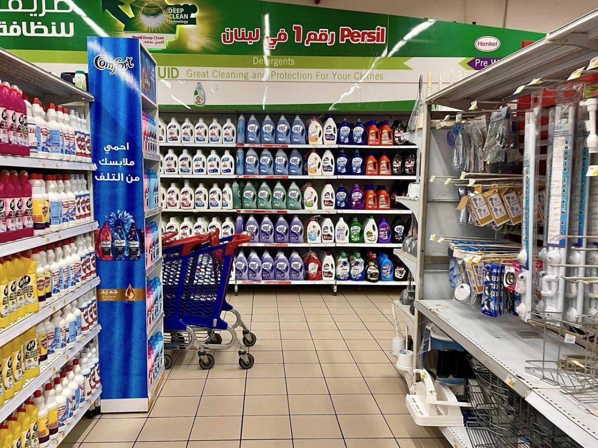 Rising costs hit Lebanese supermarkets. Rising costs hit Lebanese supermarkets.