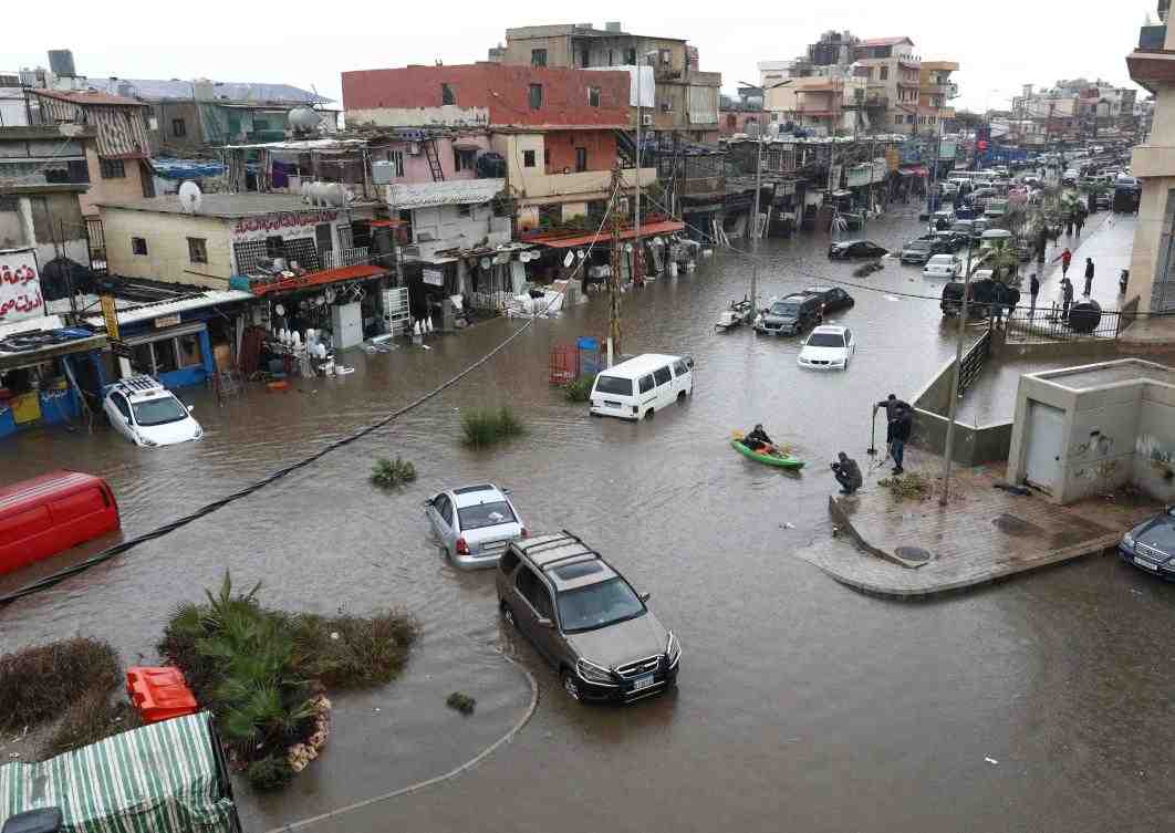 Flooding has long been a problem in Lebanon (Source: Arab News)