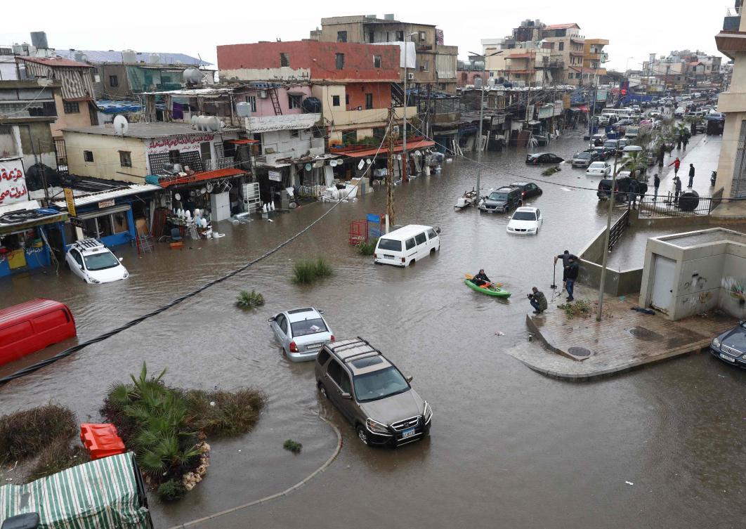 Flooding has long been a problem in Lebanon (Source: Arab News) Flooding has long been a problem in Lebanon (Source: Arab News)
