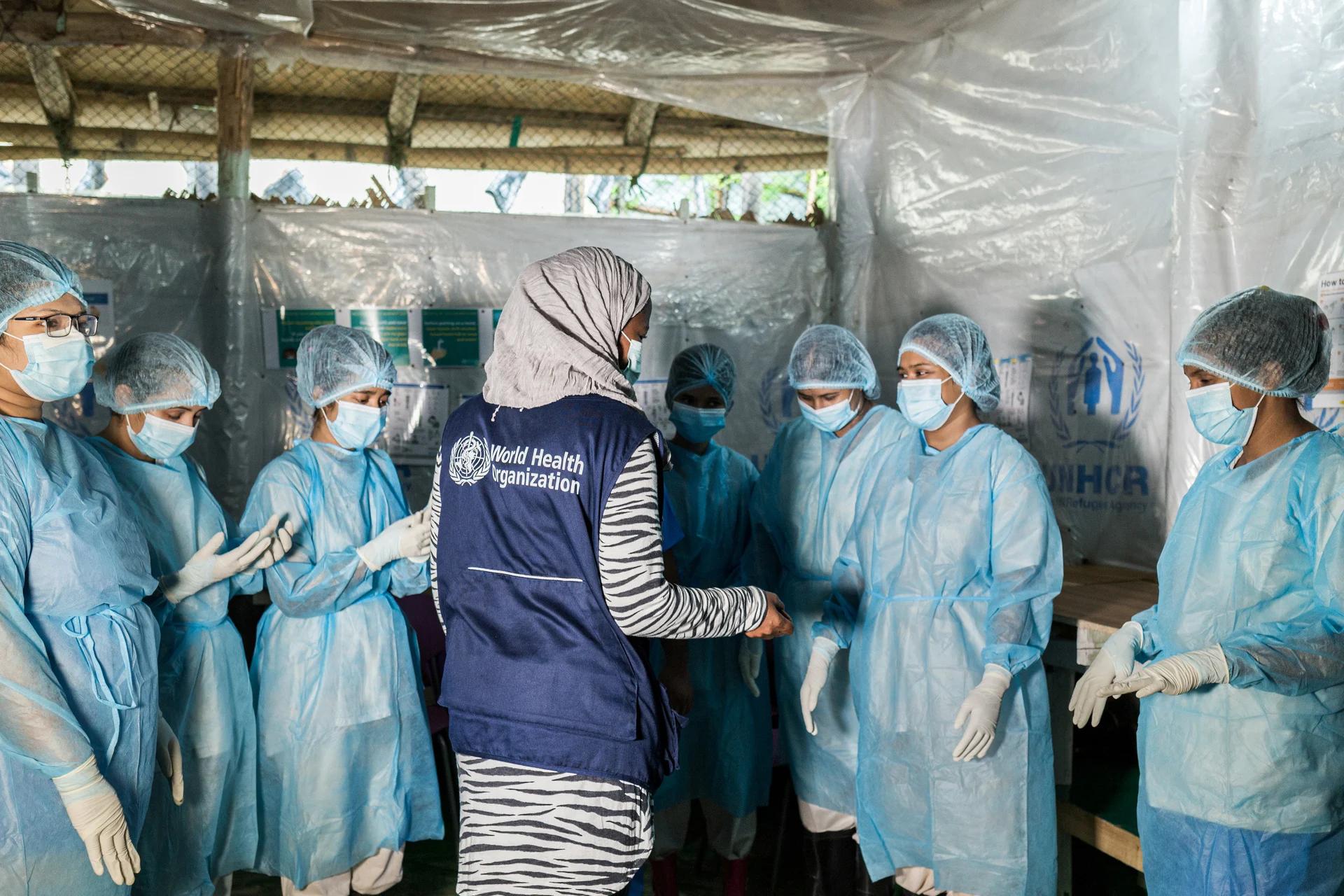 Health officials are already recording rising cases of communicable diseases, including chickenpox, shigella, and influenza. (Credit: WHO) Health officials are already recording rising cases of communicable diseases, including chickenpox, shigella, and influenza. (Credit: WHO)