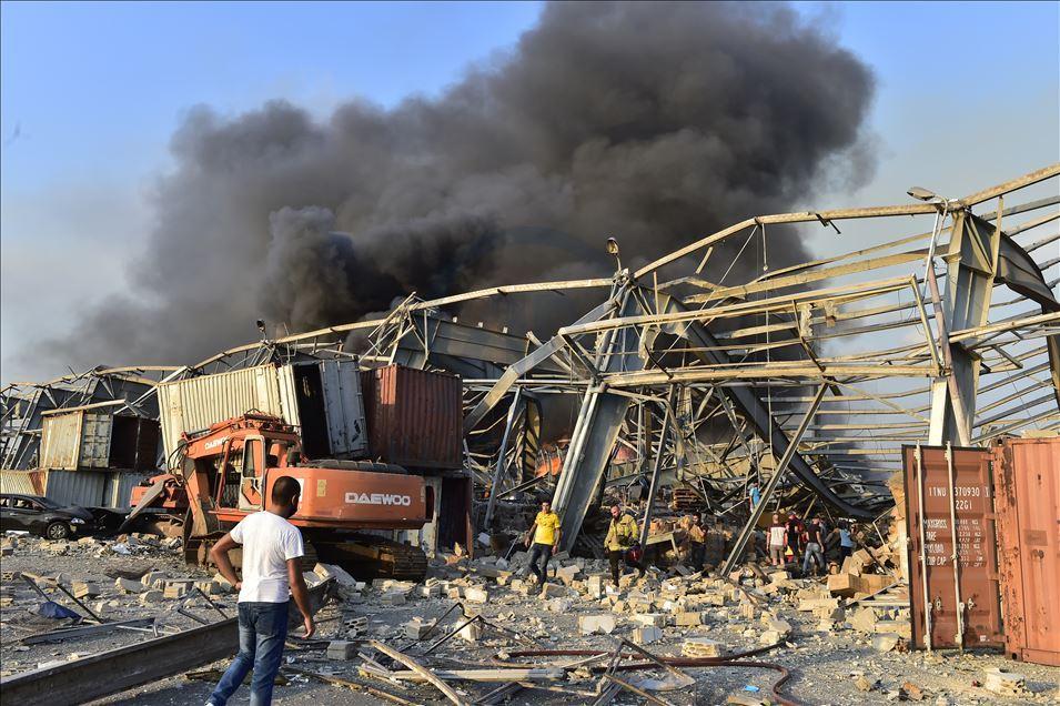 Damage in a building in Beirut after Israeli attacks. (Image Credit: Andolu Ajansi) Damage in a building in Beirut after Israeli attacks. (Image Credit: Andolu Ajansi)
